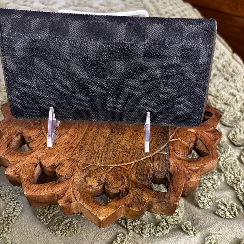 Louis Vuitton Damien Graphite Brazza Wallet (often called the Brazza Wallet) - Picture 2 of 12